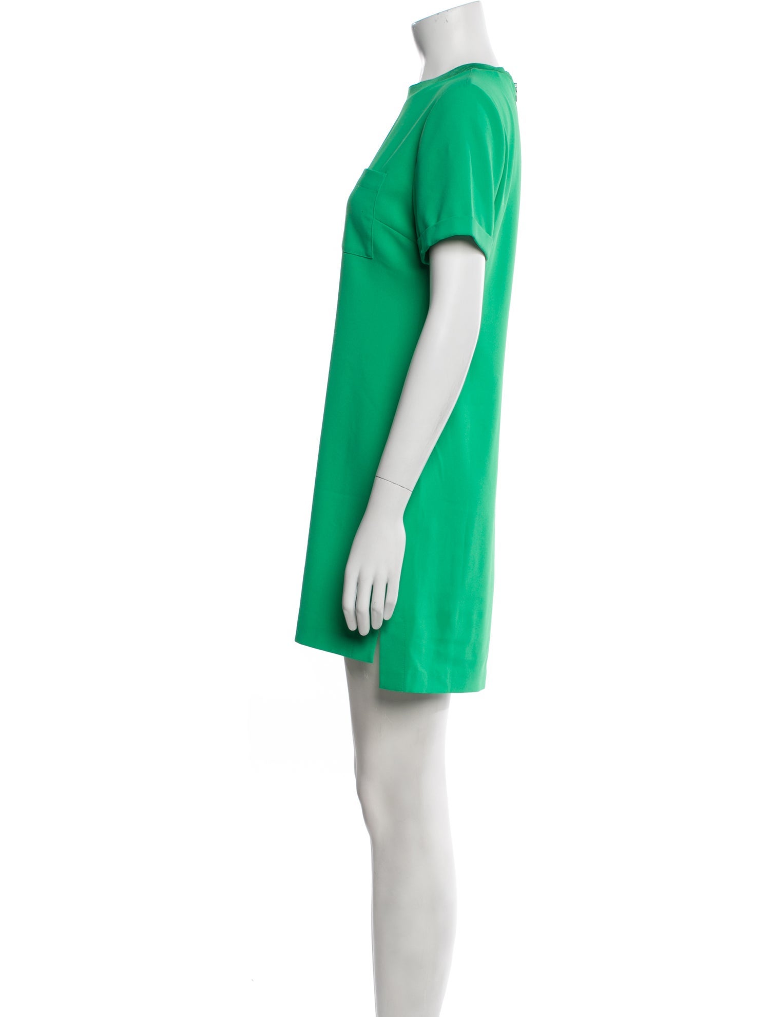 Alice + Olivia Crew Neck Mini Dress