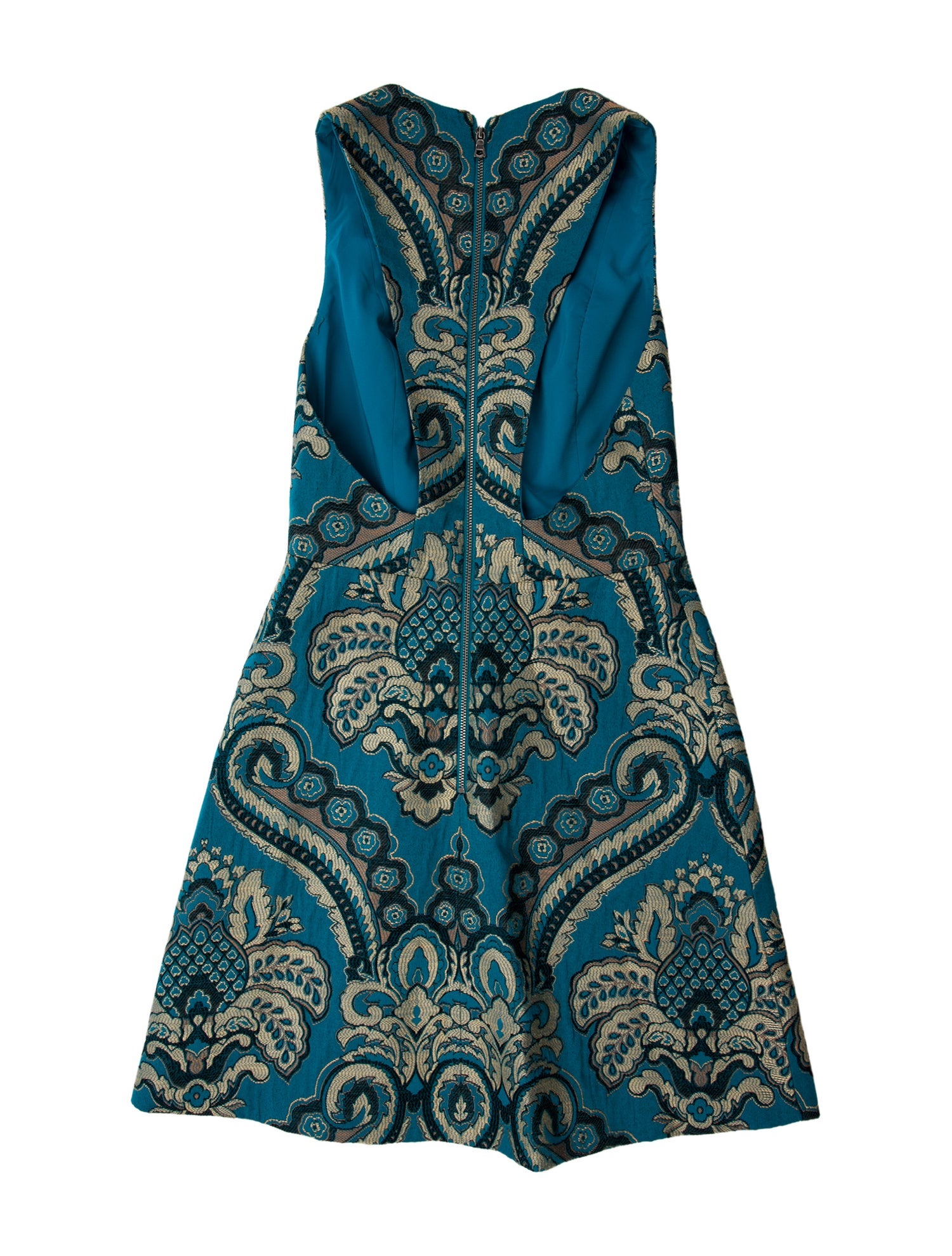 Alice + Olivia Paisley Print Mini Dress