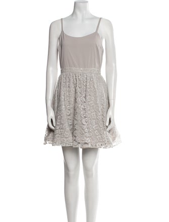 Alice + Olivia Nylon Lace Pattern Dress Set