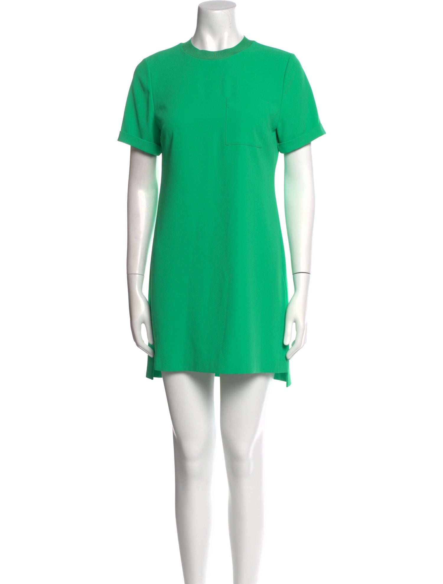 Alice + Olivia Crew Neck Mini Dress