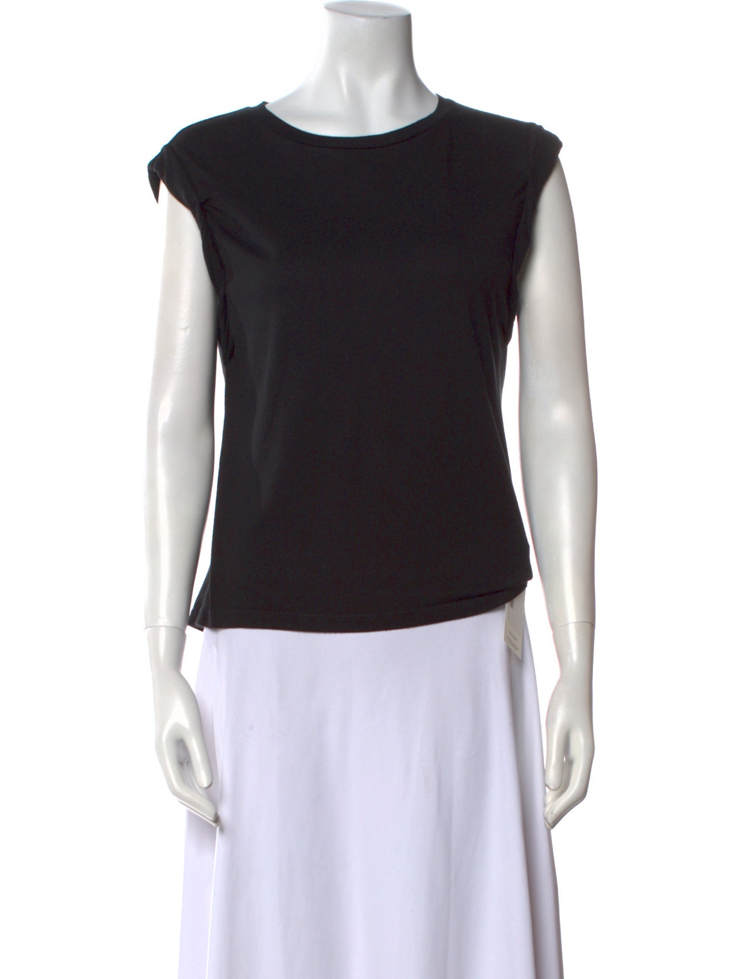 Alice + Olivia Bateau Neckline Sleeveless Top