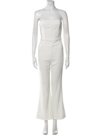 Alice + Olivia Strapless Jumpsuit