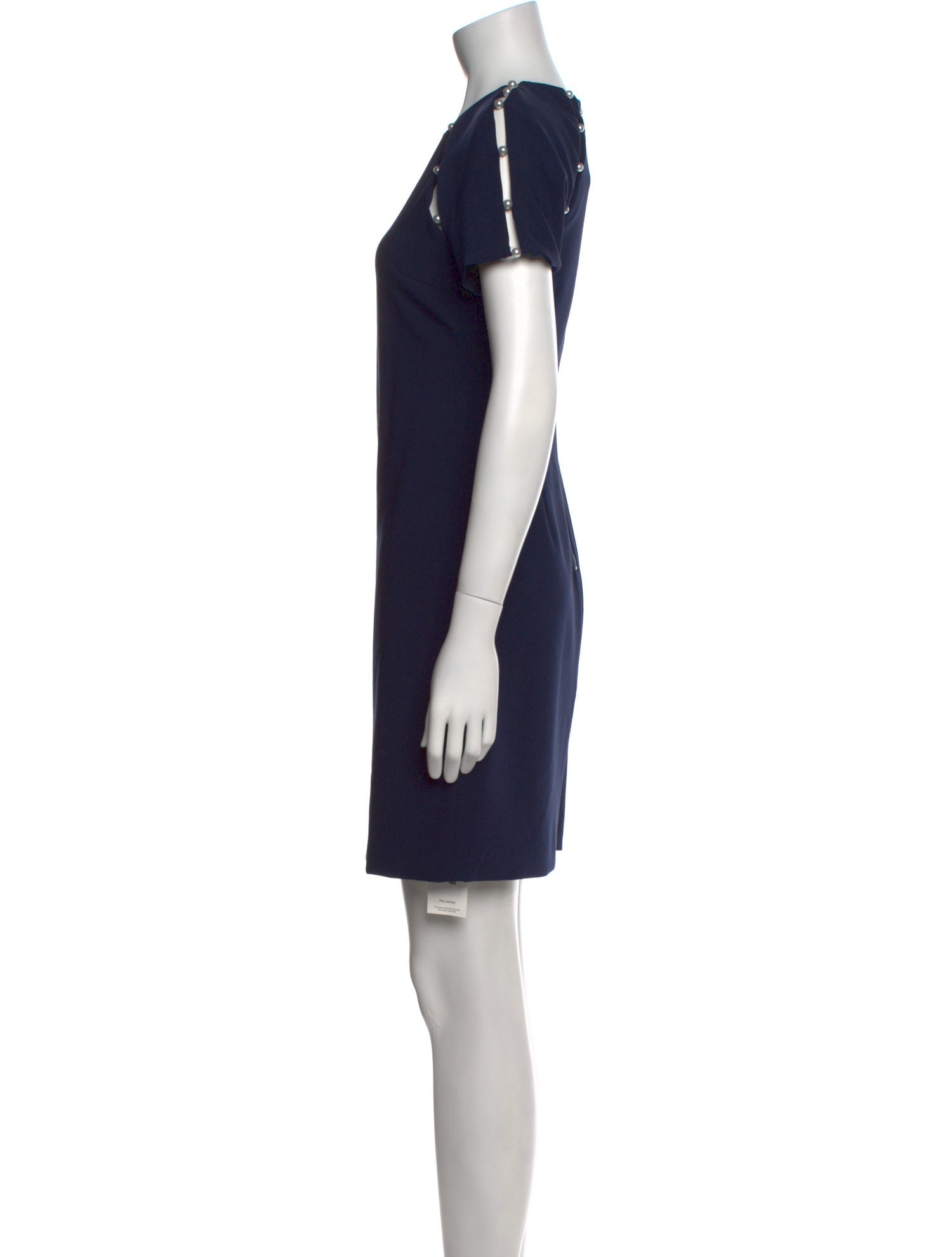 Alice + Olivia Square Neckline Mini Dress