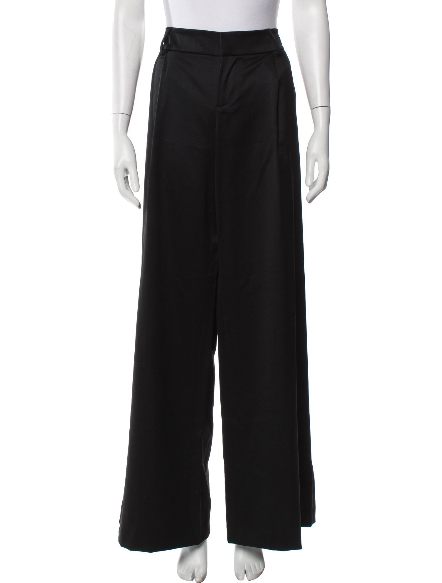 Alice + Olivia Wool Wide Leg Pants