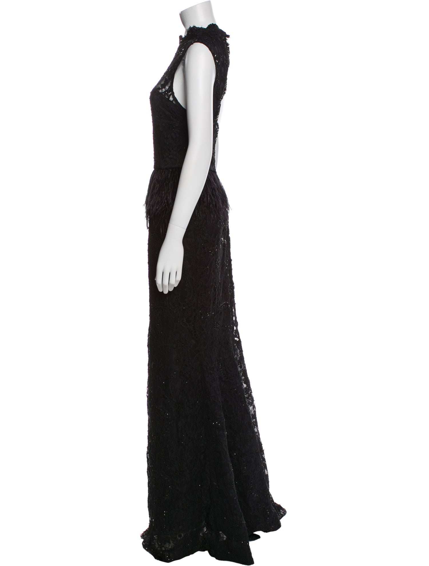 Alice + Olivia Nylon Long Dress