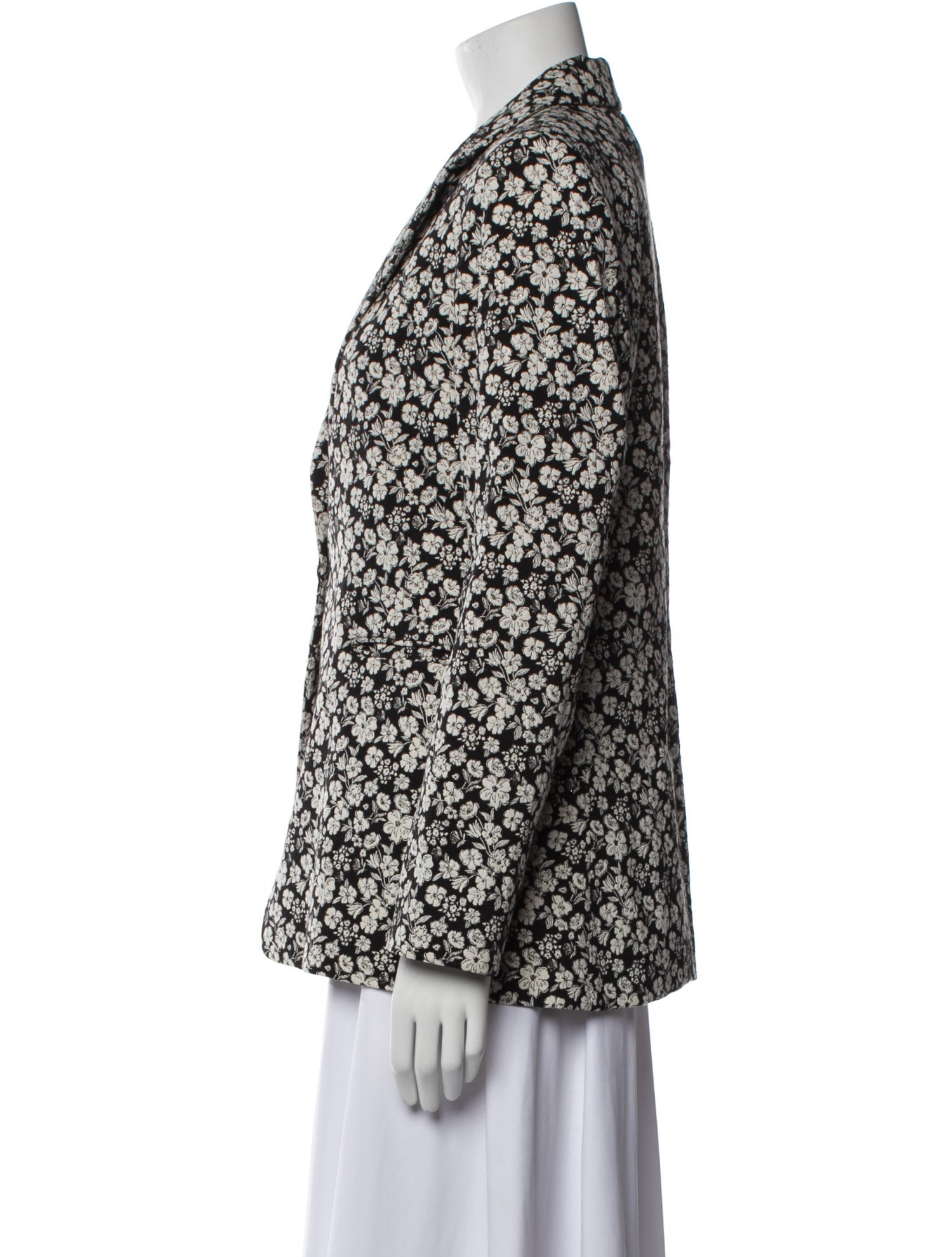 Alice + Olivia Floral Print Blazer