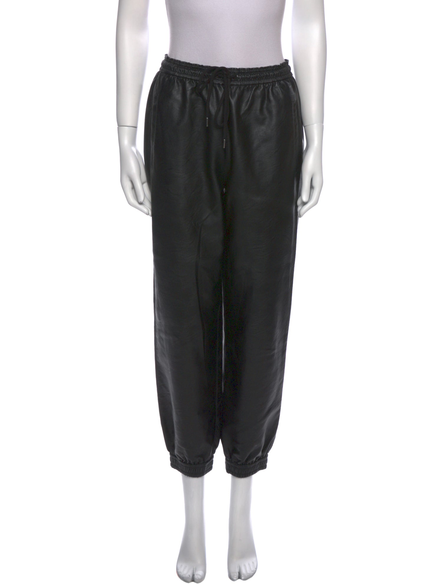 Stella McCartney Faux Leather Skinny Leg Pants