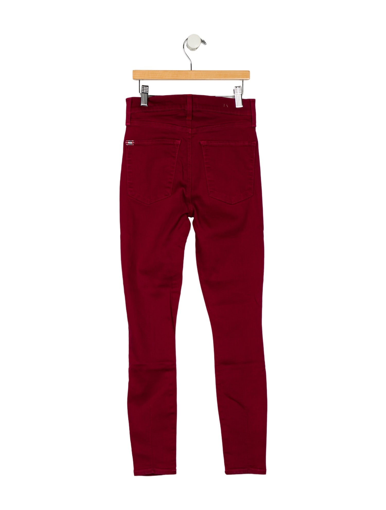 Alice + Olivia Mid-Rise Skinny Leg Jeans