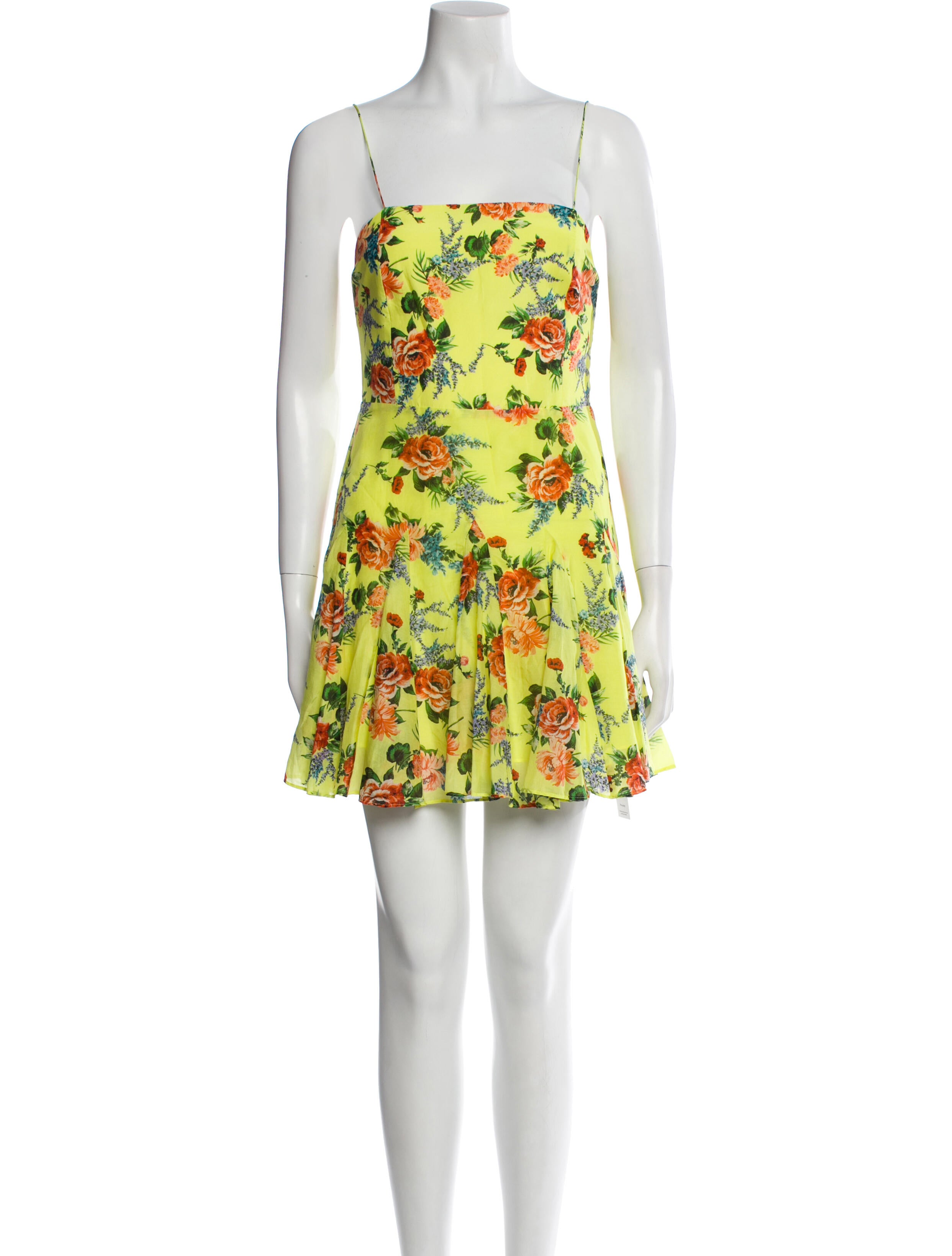 Alice + Olivia Floral Print Mini Dress