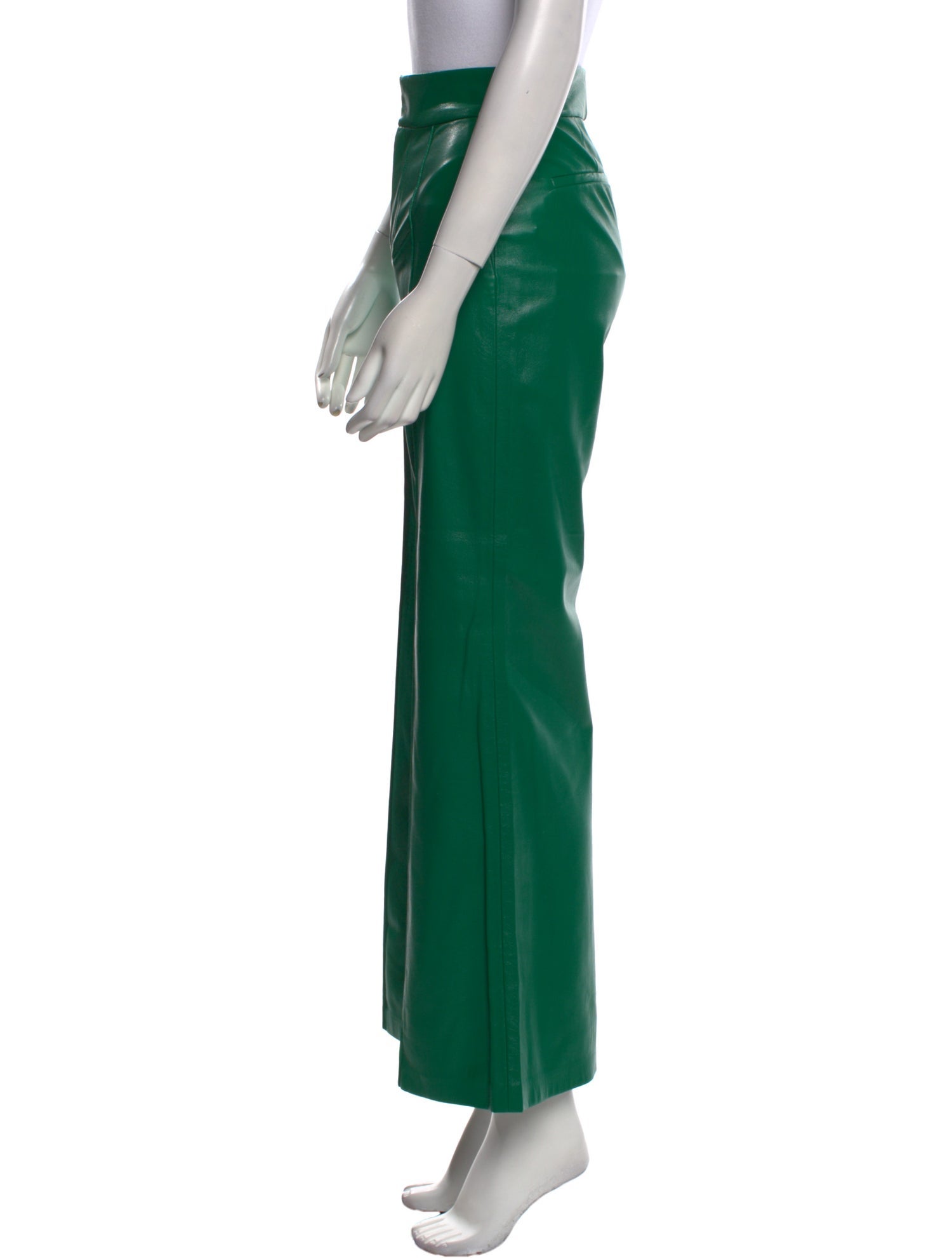 Alice + Olivia Faux Leather Wide Leg Pants