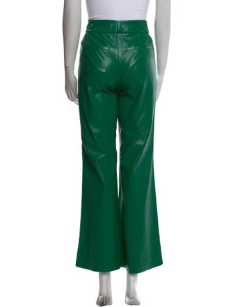 Alice + Olivia Faux Leather Wide Leg Pants