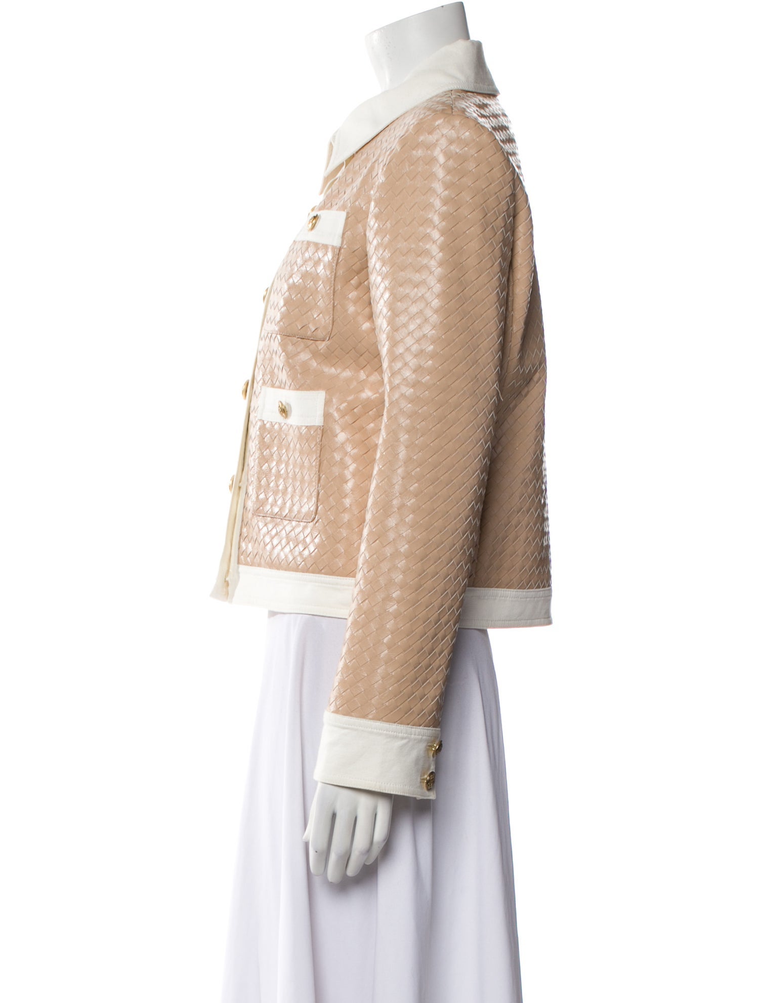 Alice + Olivia Faux Leather Jacket