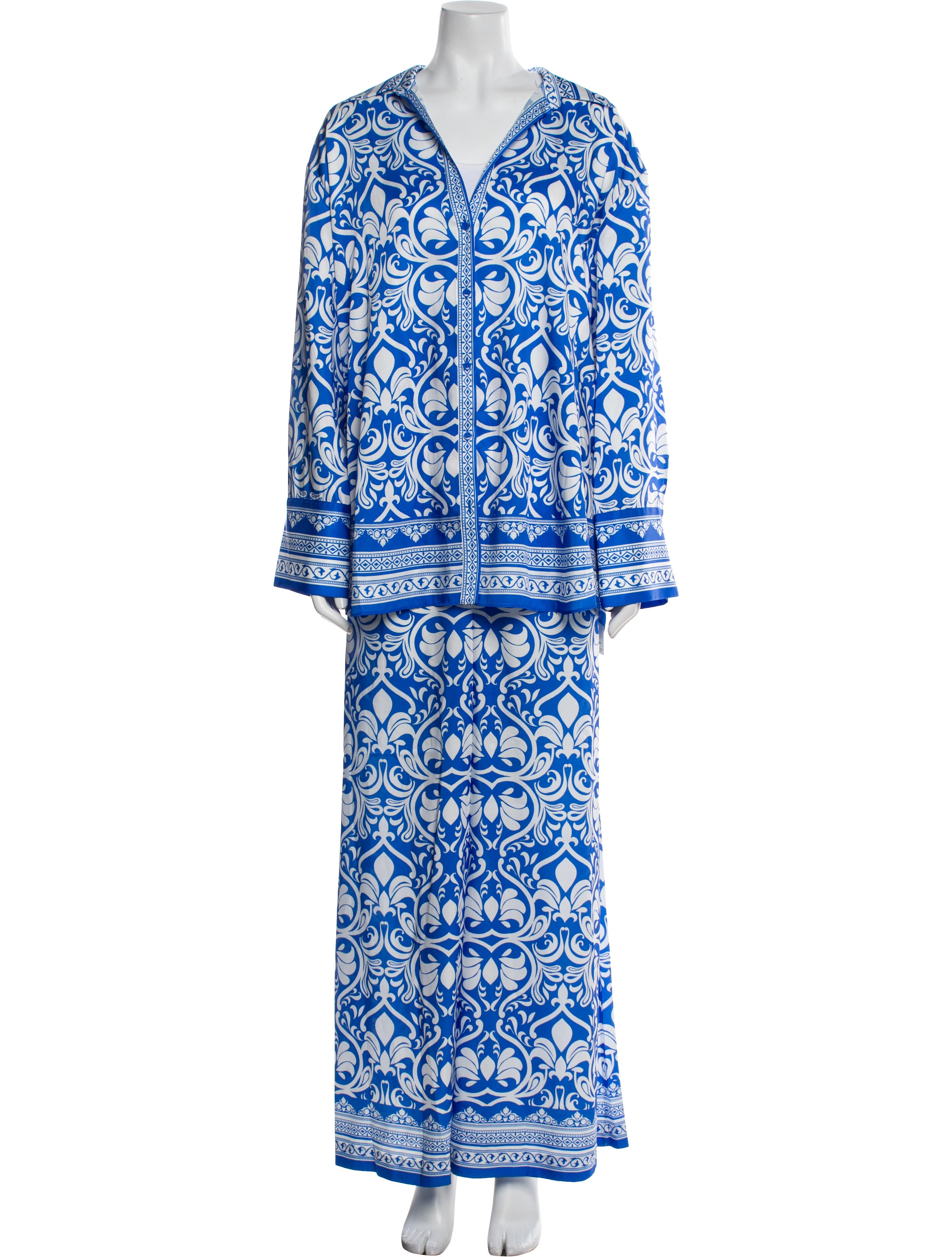 Alice + Olivia Printed Pant Set