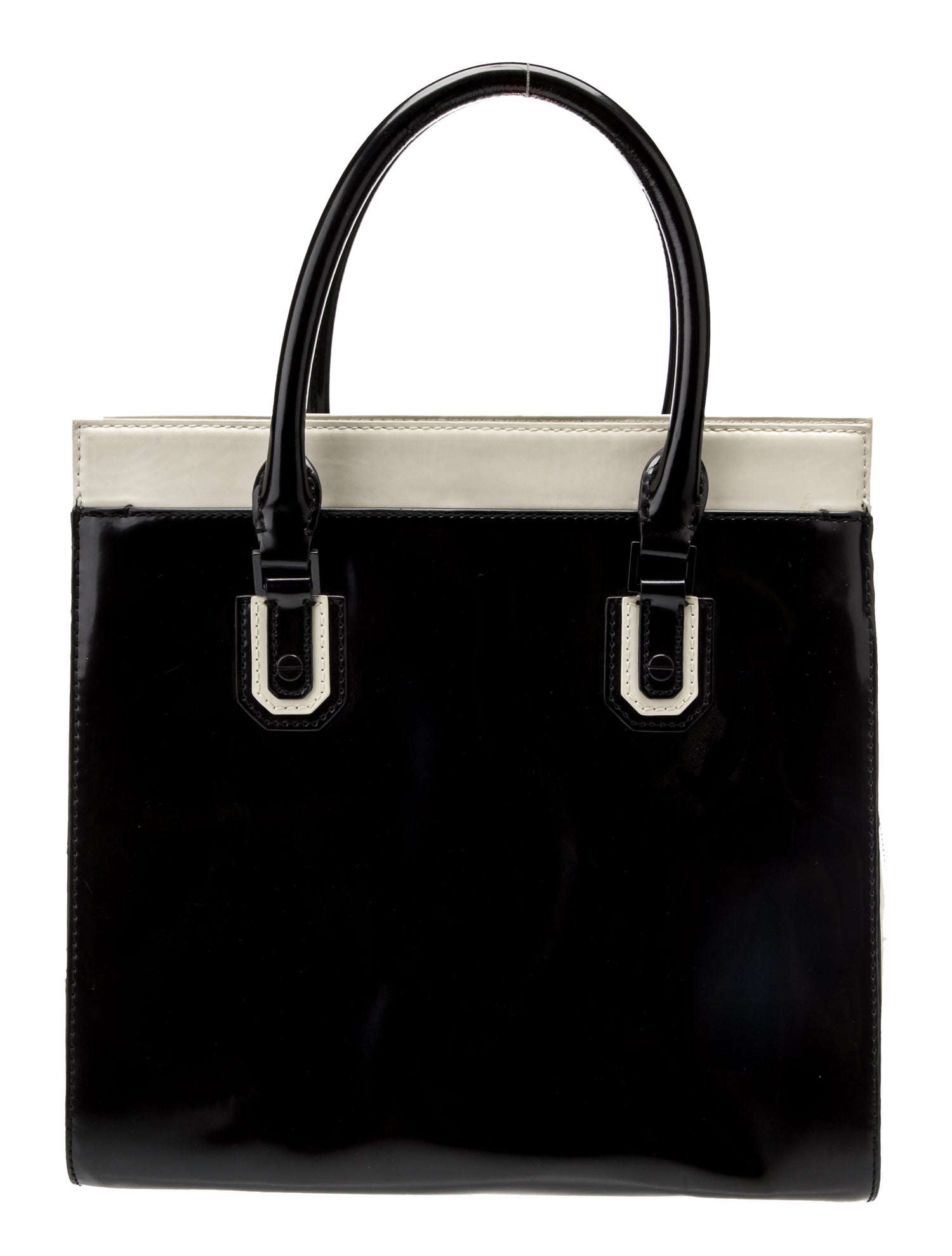 Alice + Olivia Patent Leather Top Handle Bag
