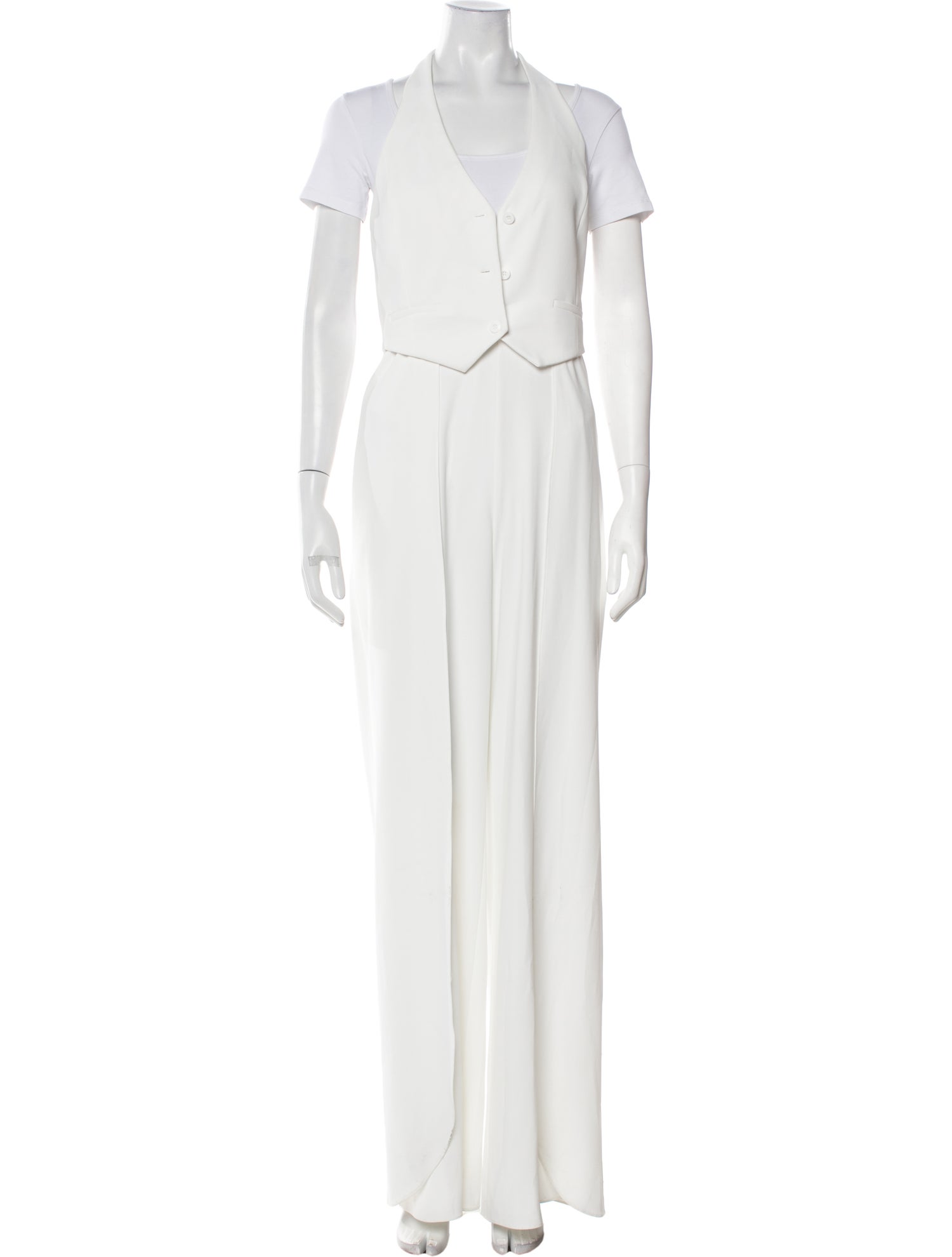 Alice + Olivia Halterneck Jumpsuit