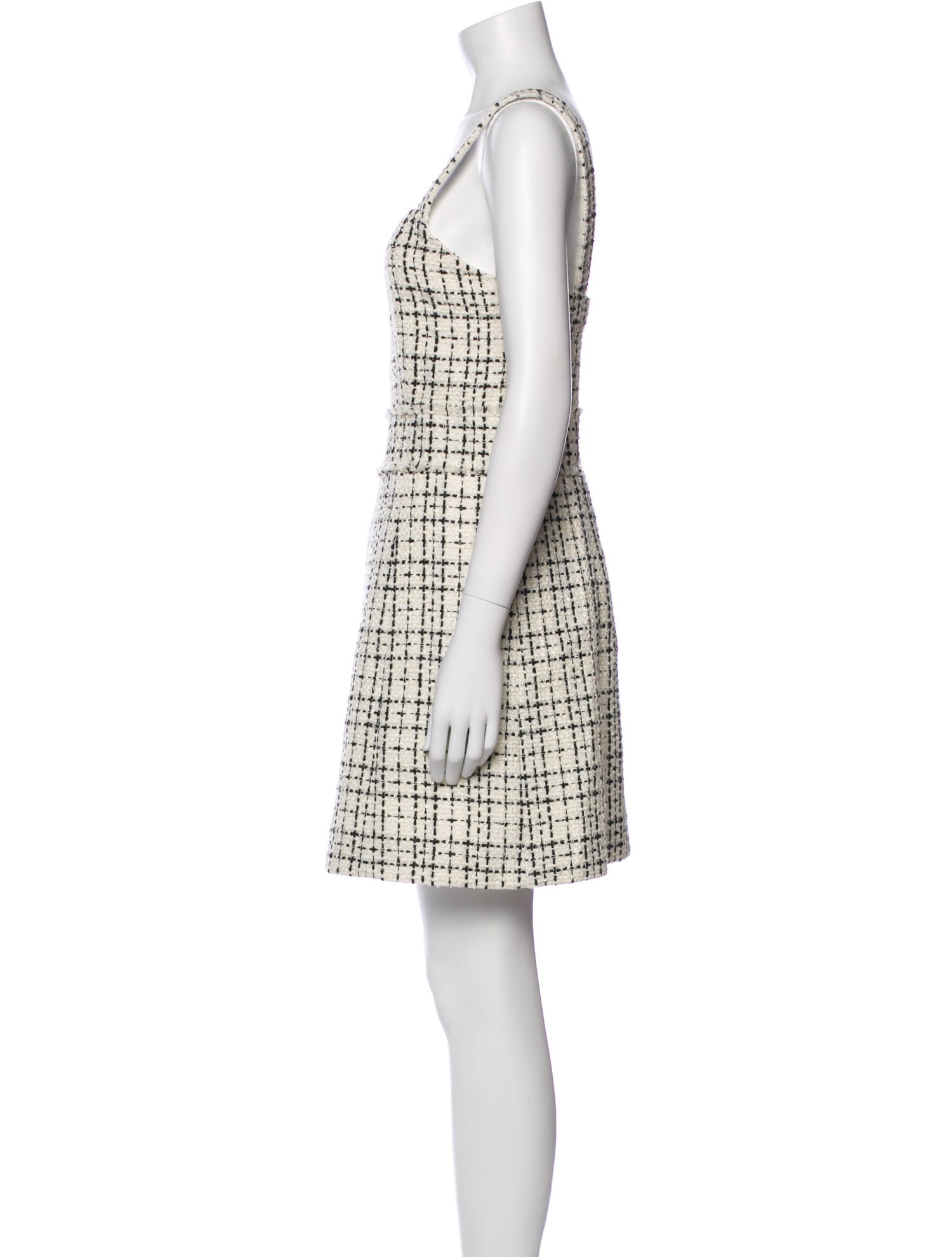 Alice + Olivia Plaid Print Mini Dress w/ Tags
