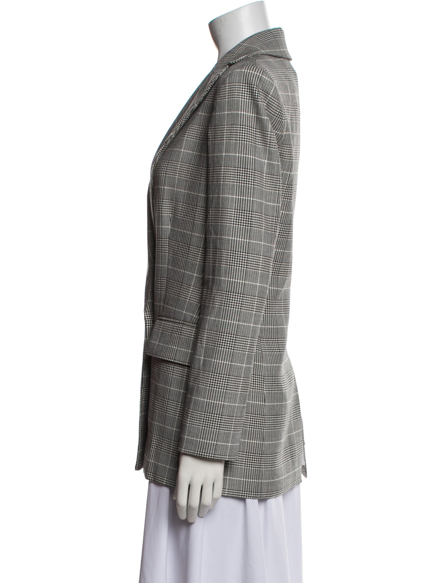 Alice + Olivia Houndstooth Print Blazer