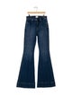 Alice + Olivia Mid-Rise Wide Leg Jeans