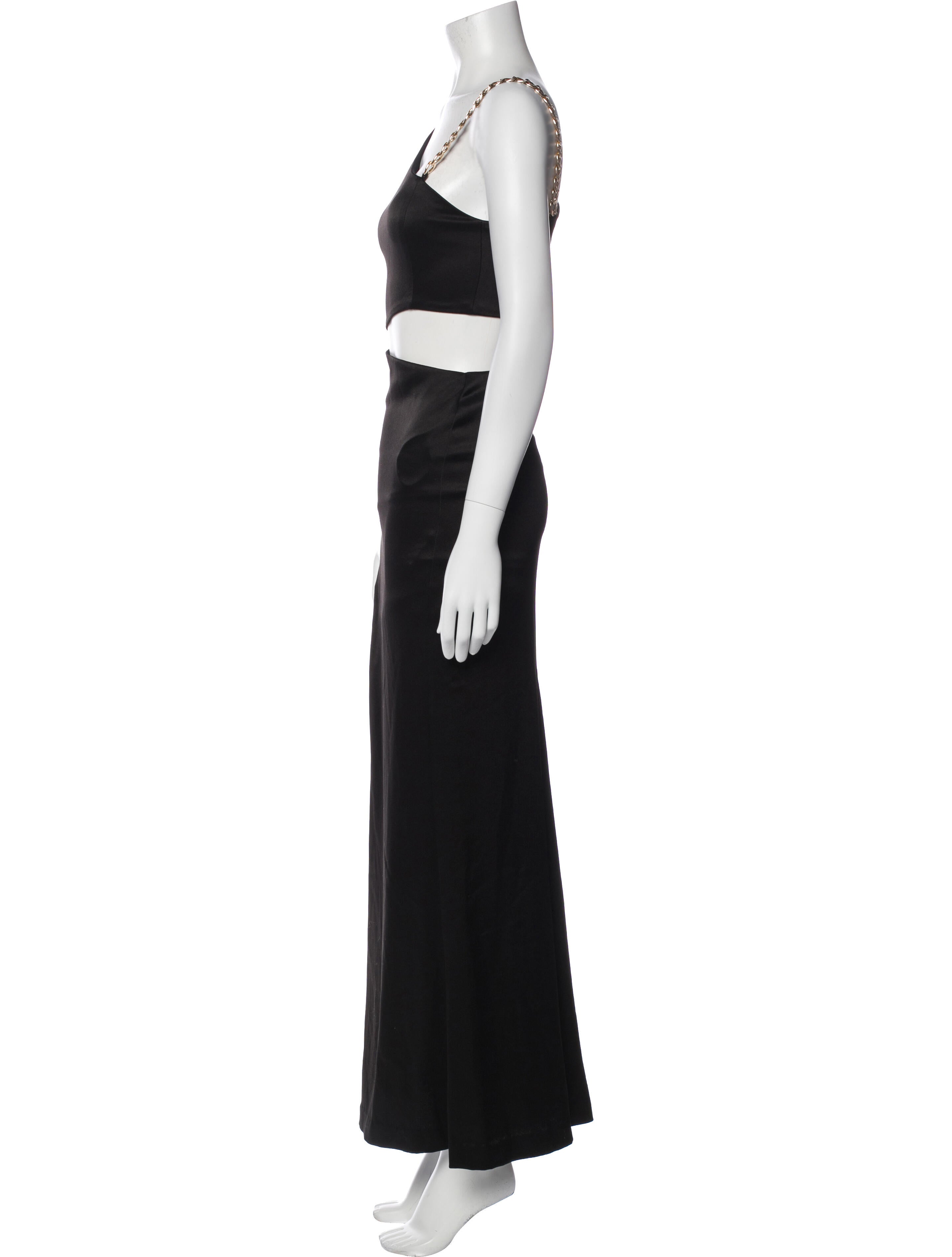 Alice + Olivia Asymmetrical Long Dress