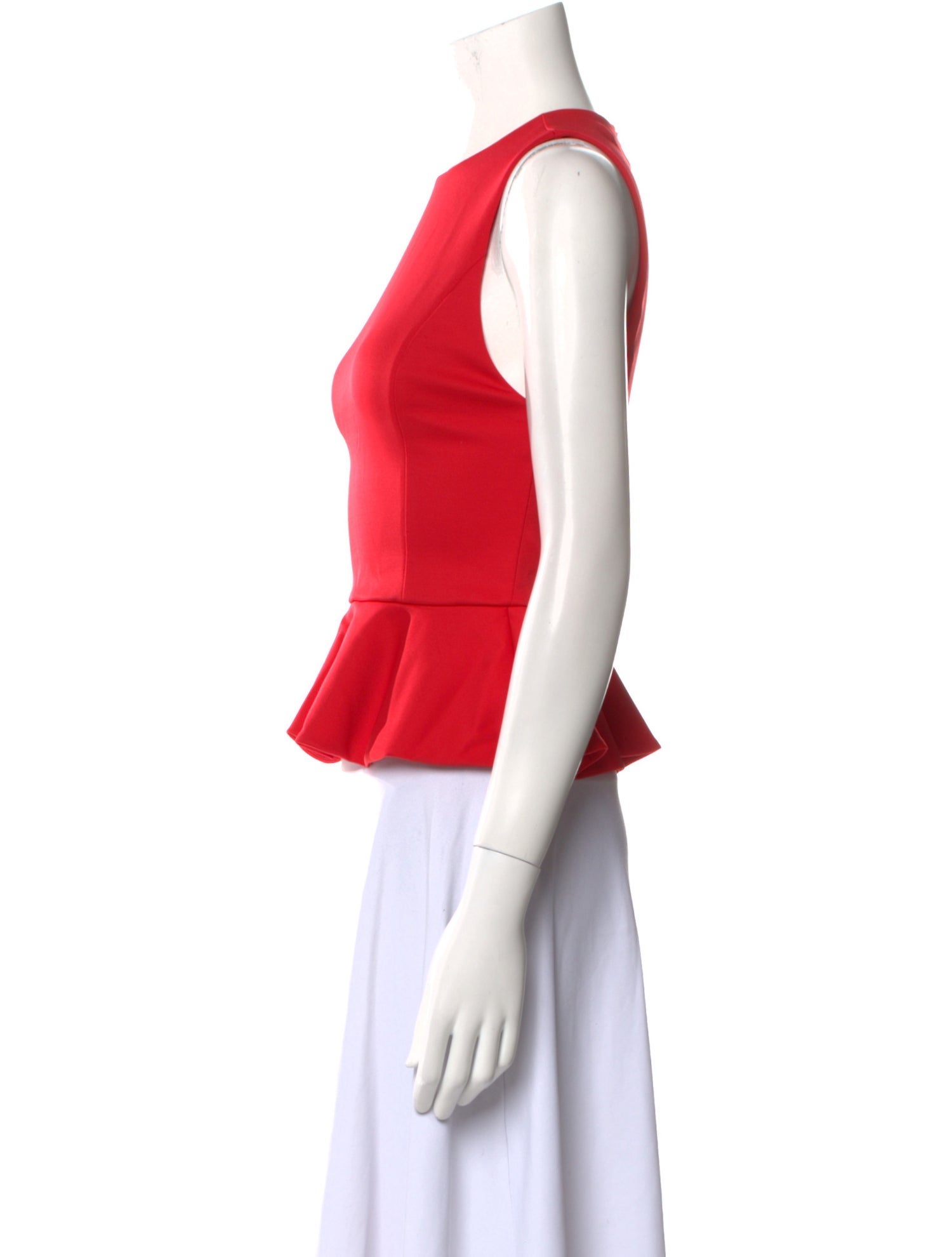 Alice + Olivia Crew Neck Sleeveless Crop Top w/ Tags