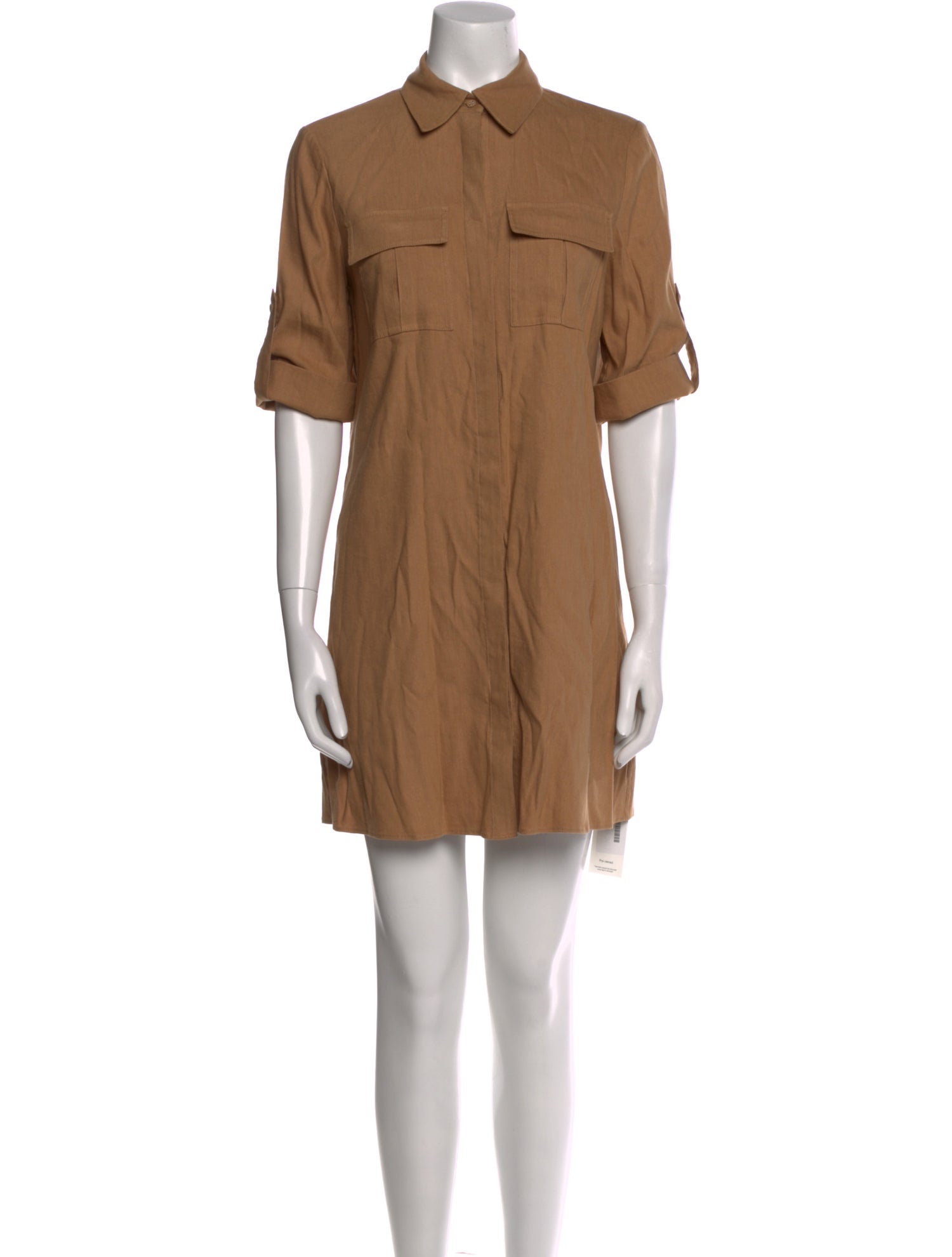 Alice + Olivia Linen Mini Dress