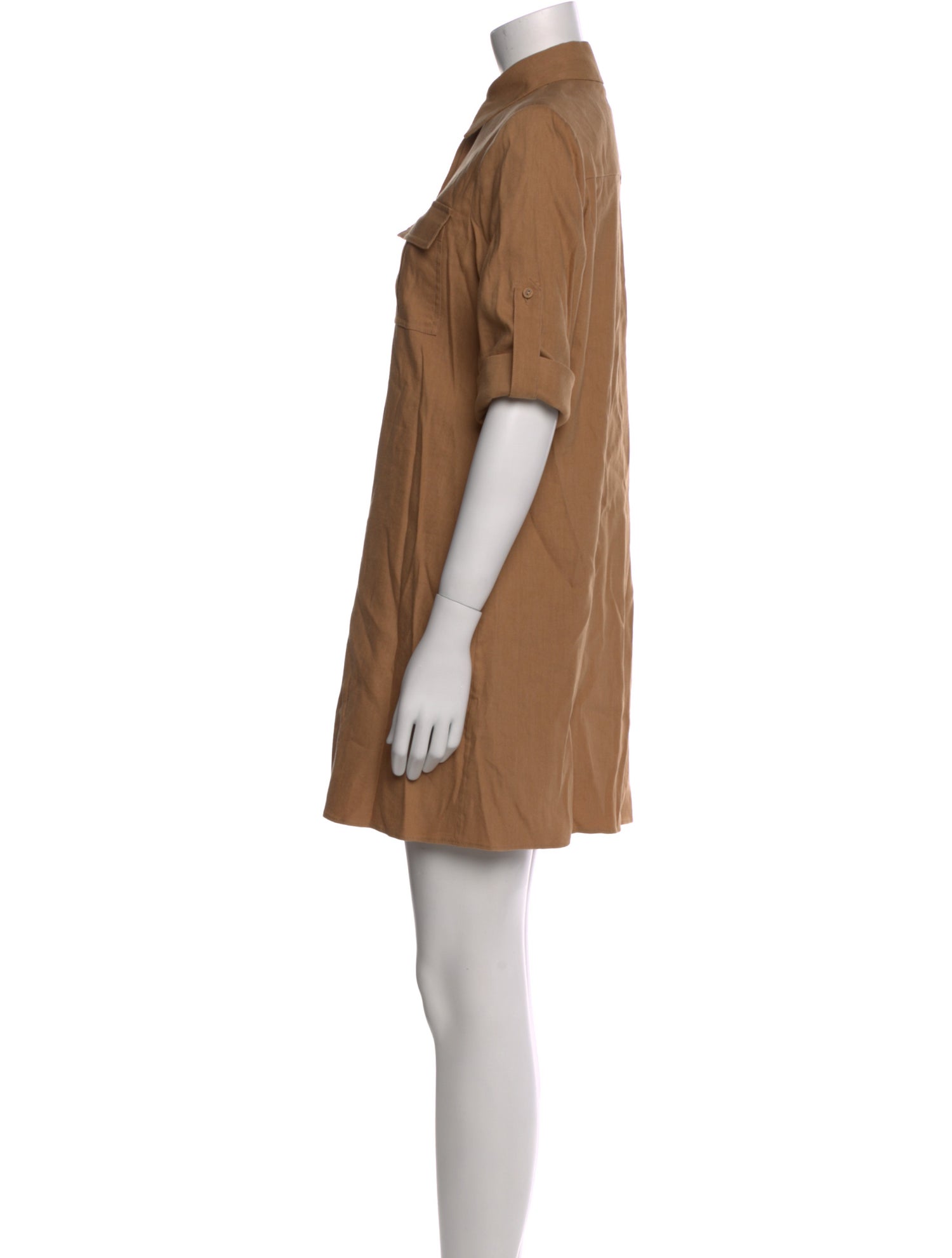 Alice + Olivia Linen Mini Dress