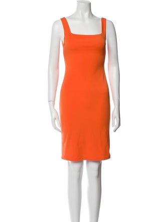 Alice + Olivia Square Neckline Mini Dress