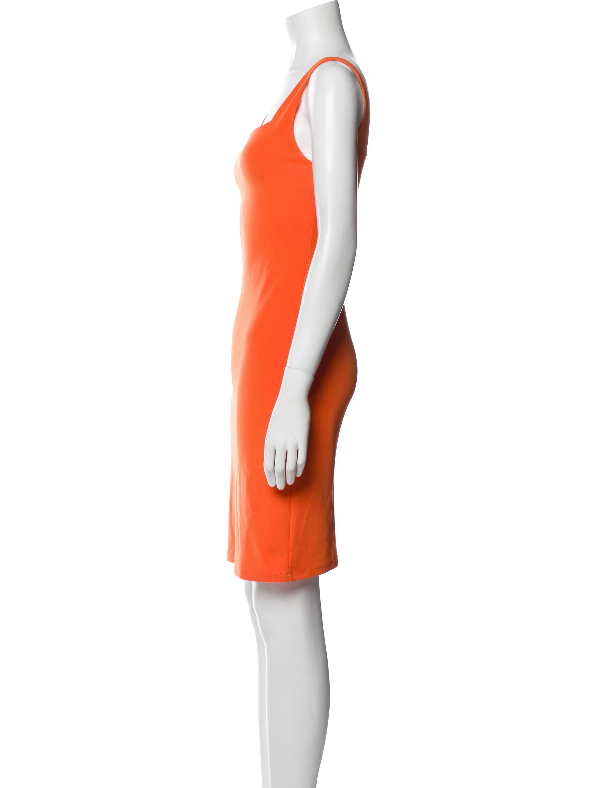 Alice + Olivia Square Neckline Mini Dress