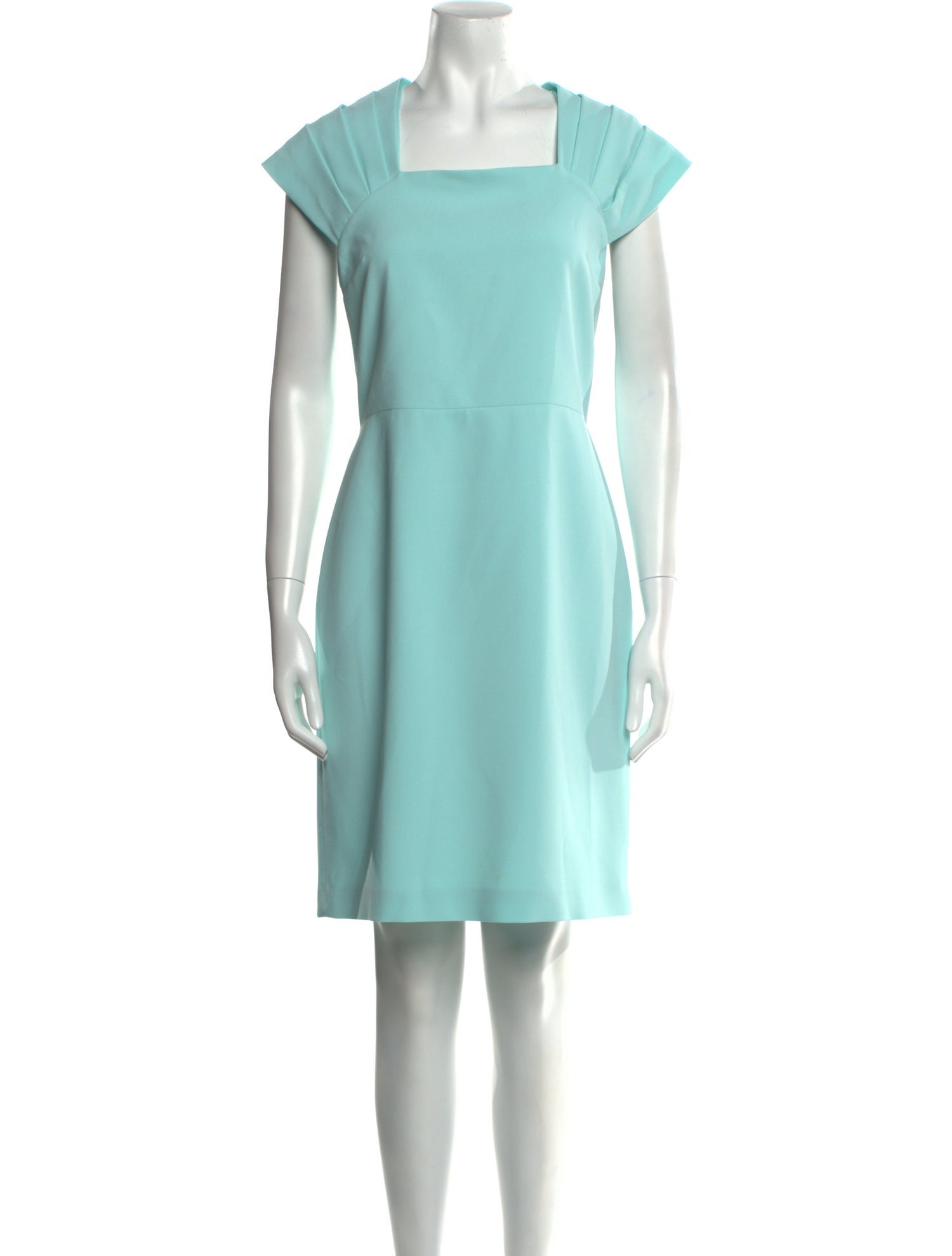 Alice + Olivia Square Neckline Knee-Length Dress