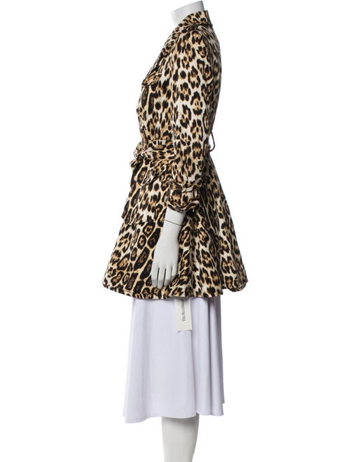 Alice + Olivia Animal Print Faux Fur Coat