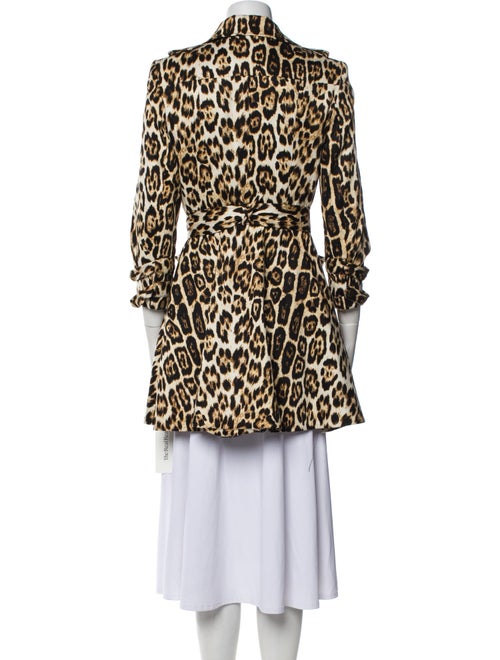 Alice + Olivia Animal Print Faux Fur Coat