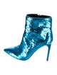 Alice + Olivia Sequins Sequin Embellishments Boots