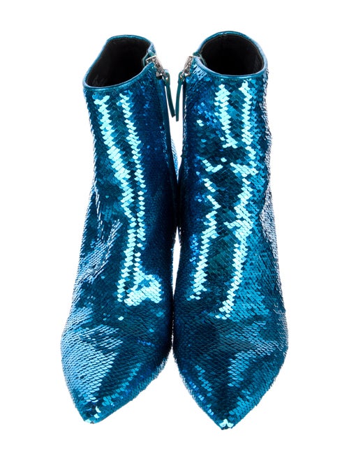 Alice + Olivia Sequins Sequin Embellishments Boots