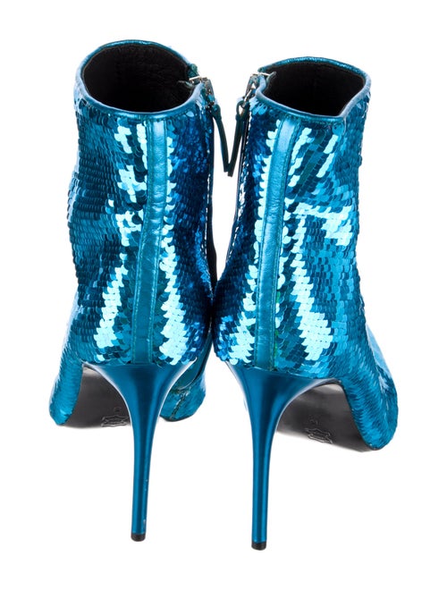 Alice + Olivia Sequins Sequin Embellishments Boots