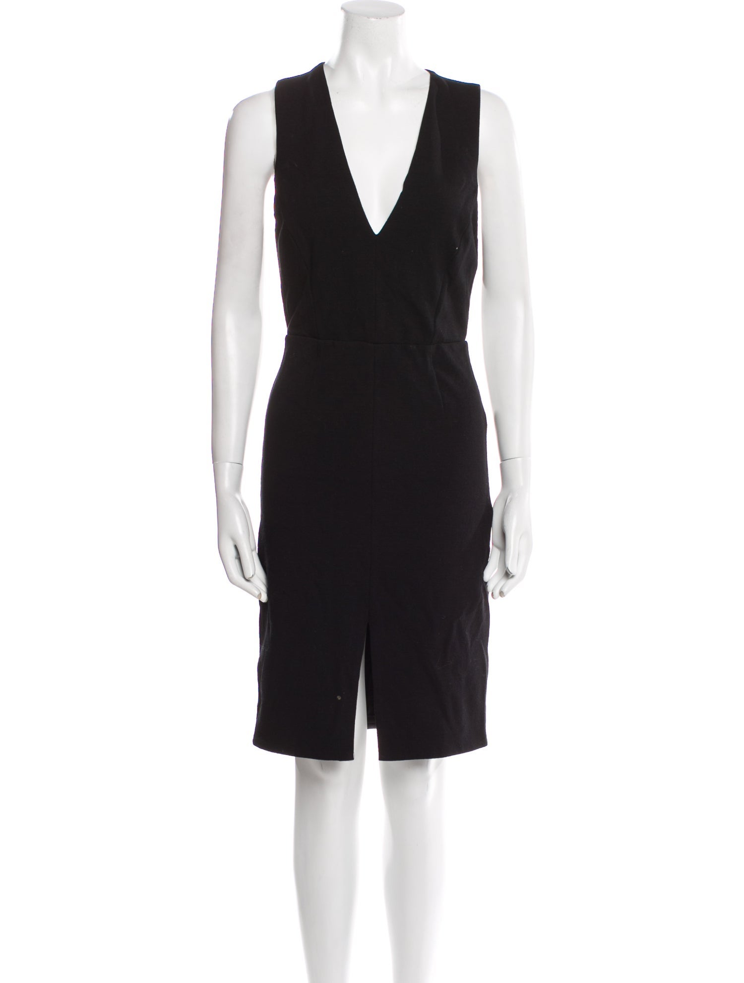 Alice + Olivia V-Neck Knee-Length Dress