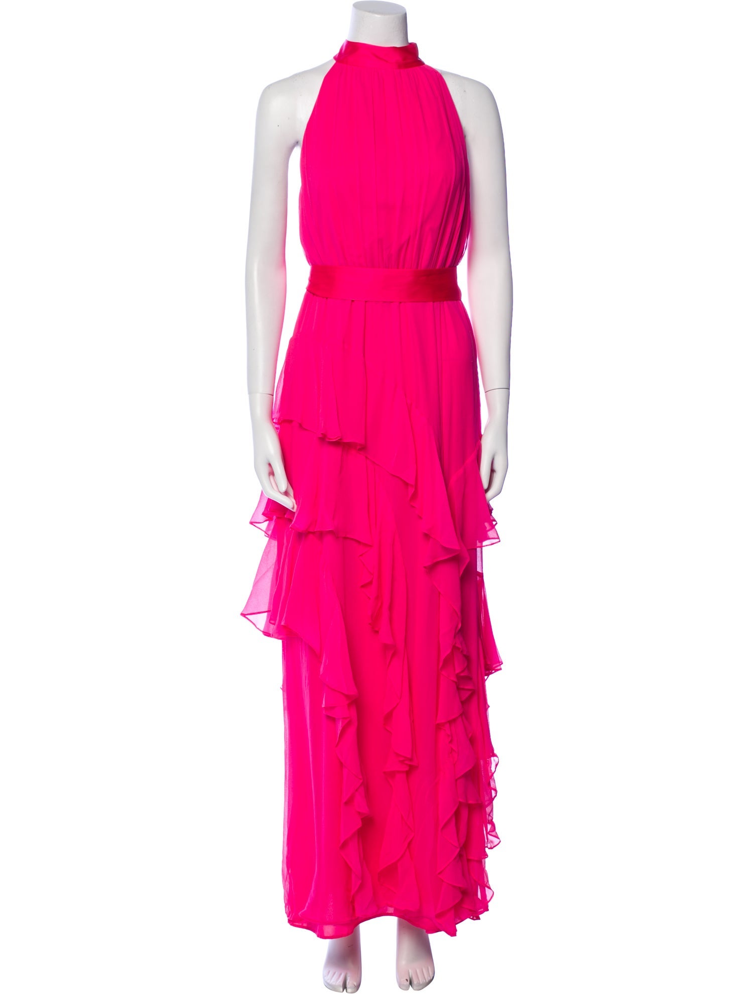 Alice + Olivia Silk Long Dress