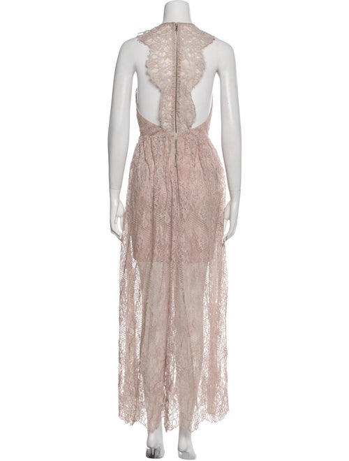 Alice + Olivia V-Neck Long Dress