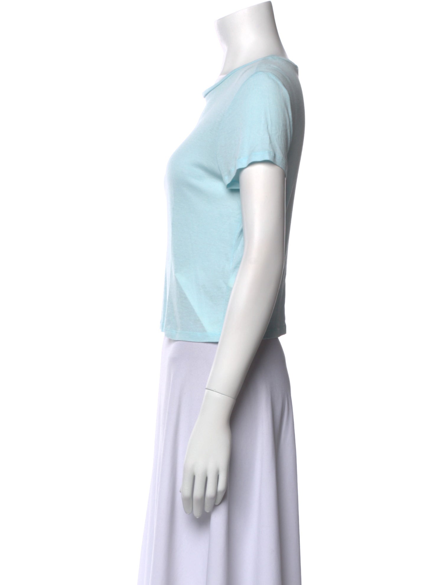 Alice + Olivia Scoop Neck Short Sleeve T-Shirt