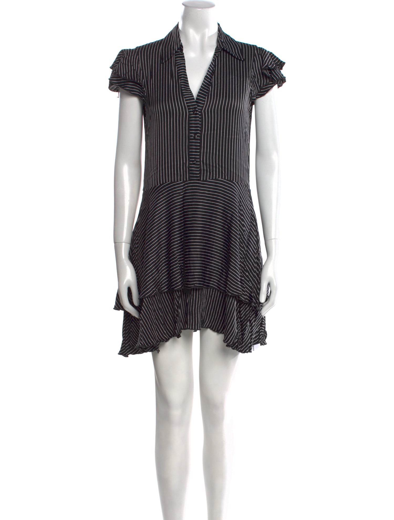 Alice + Olivia Striped Mini Dress