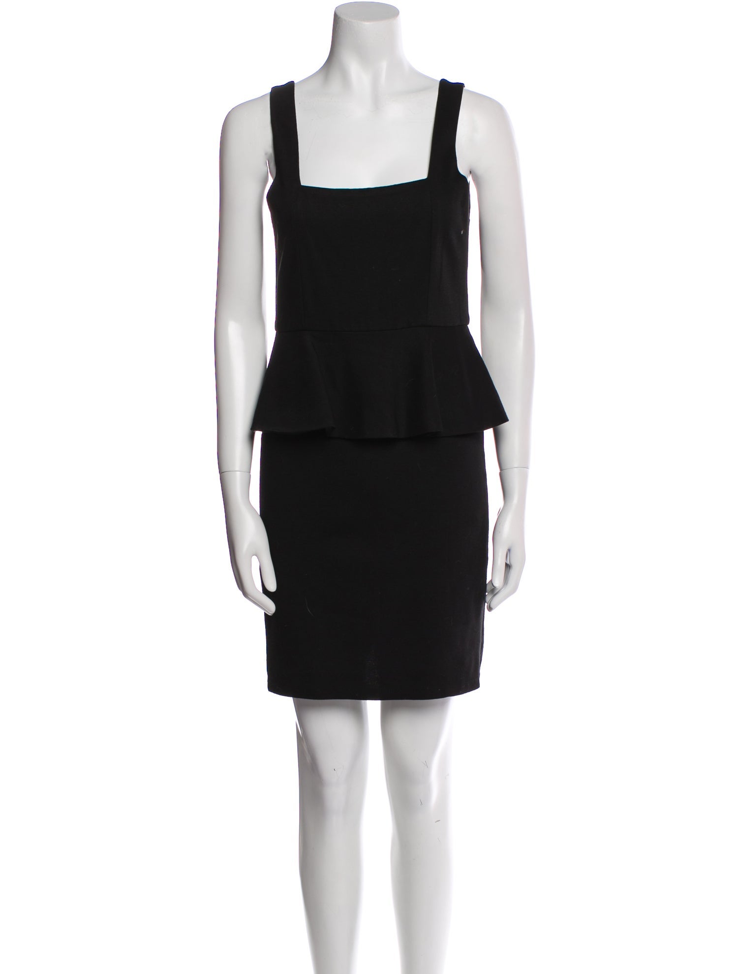 Alice + Olivia Square Neckline Mini Dress