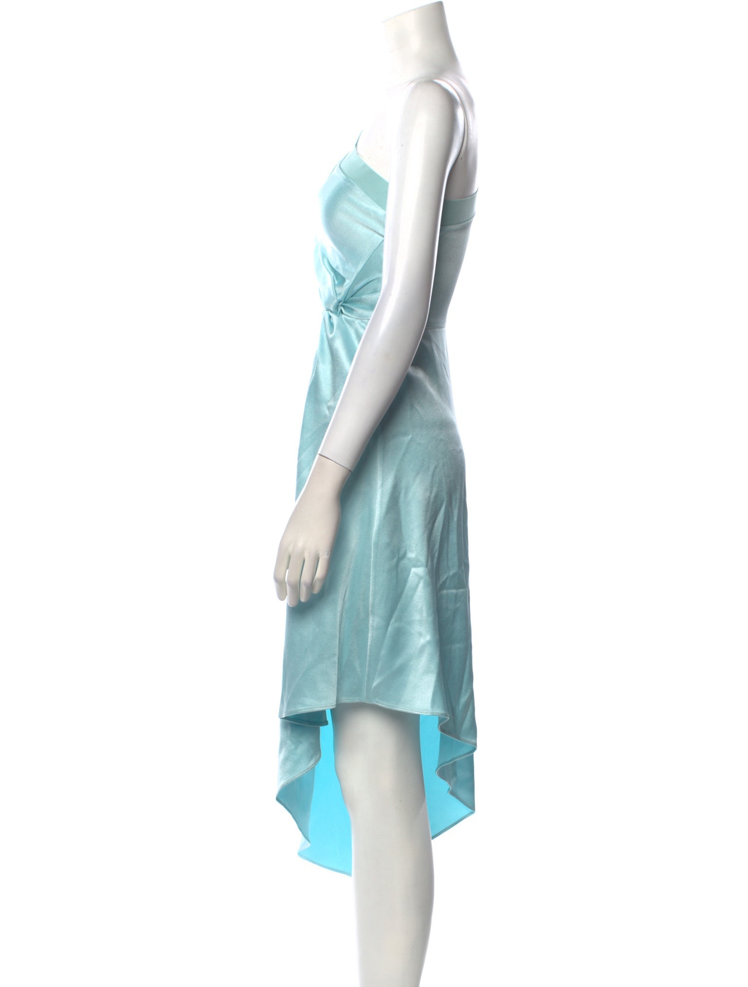 Alice + Olivia One-Shoulder Midi Length Dress