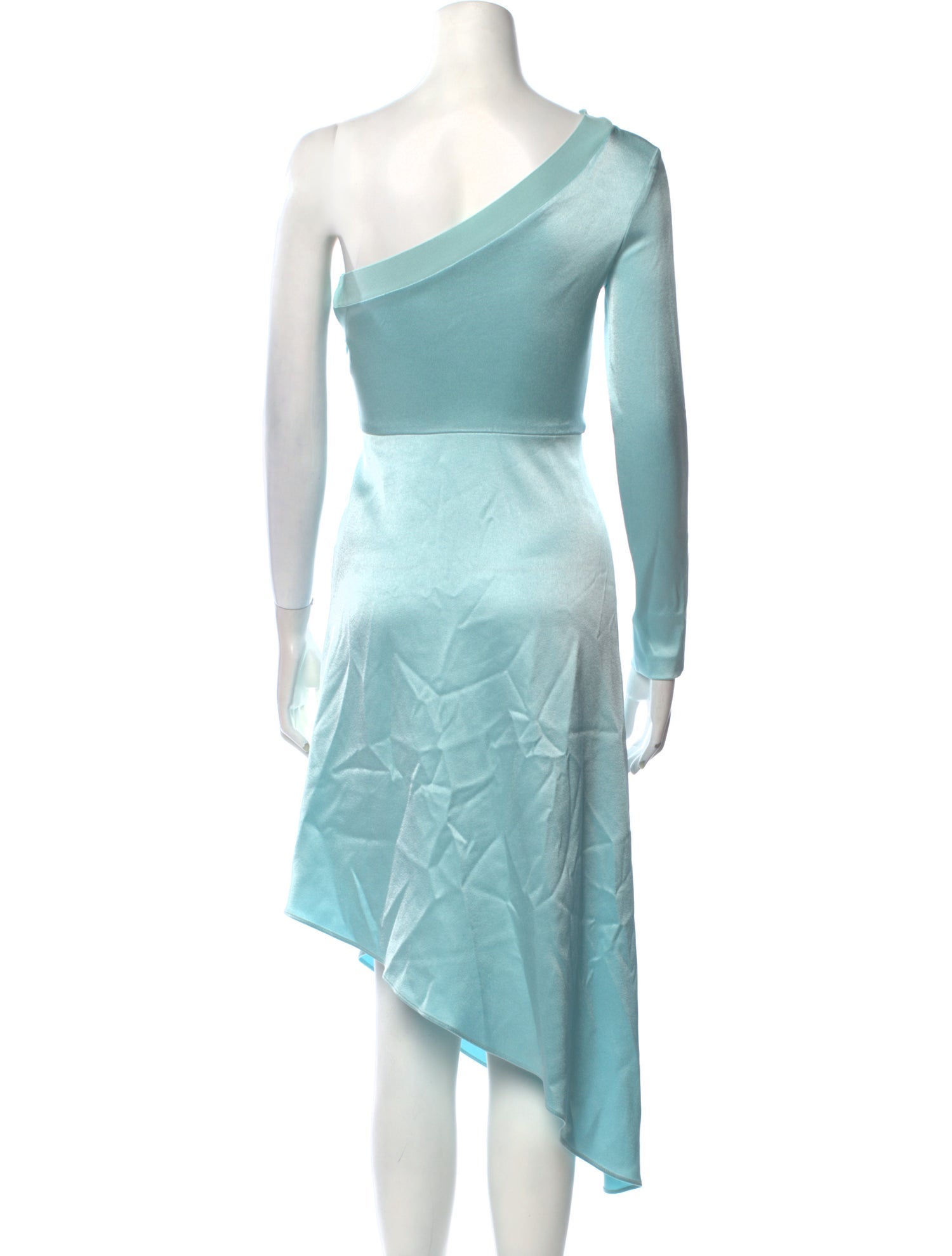 Alice + Olivia One-Shoulder Midi Length Dress