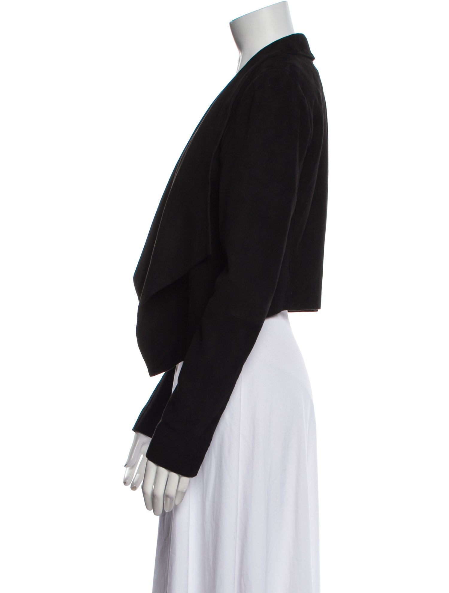 Alice + Olivia Leather Blazer