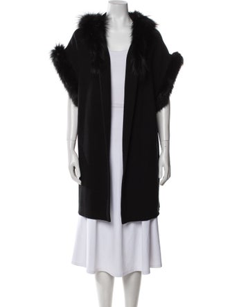 Alice + Olivia Wool Fur Jacket