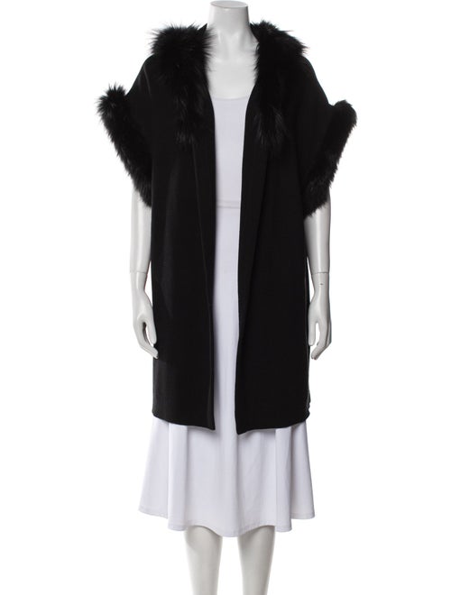 Alice + Olivia Wool Fur Jacket