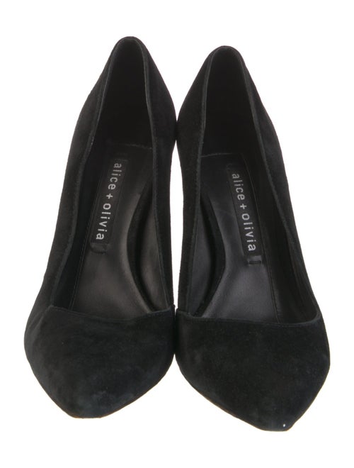 Alice + Olivia Suede Pumps