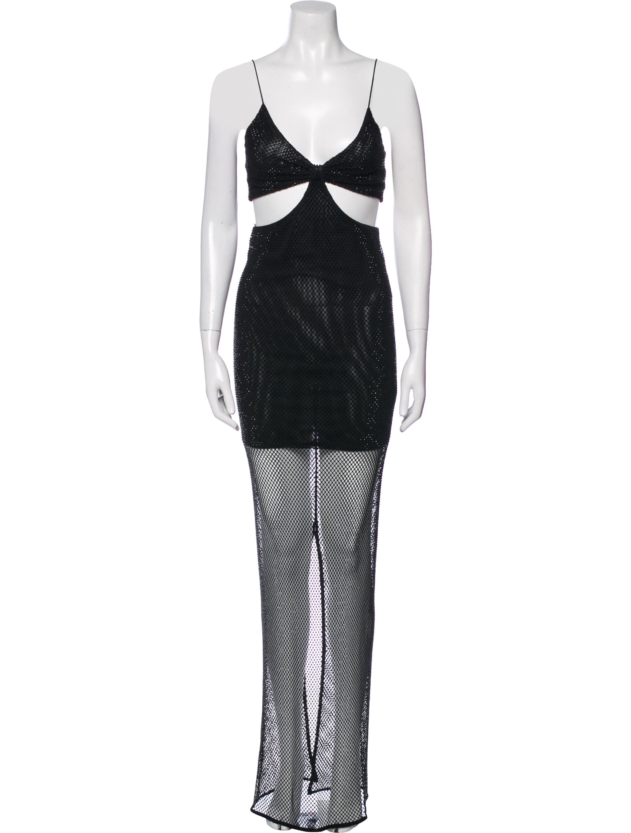 Alice + Olivia V-Neck Long Dress