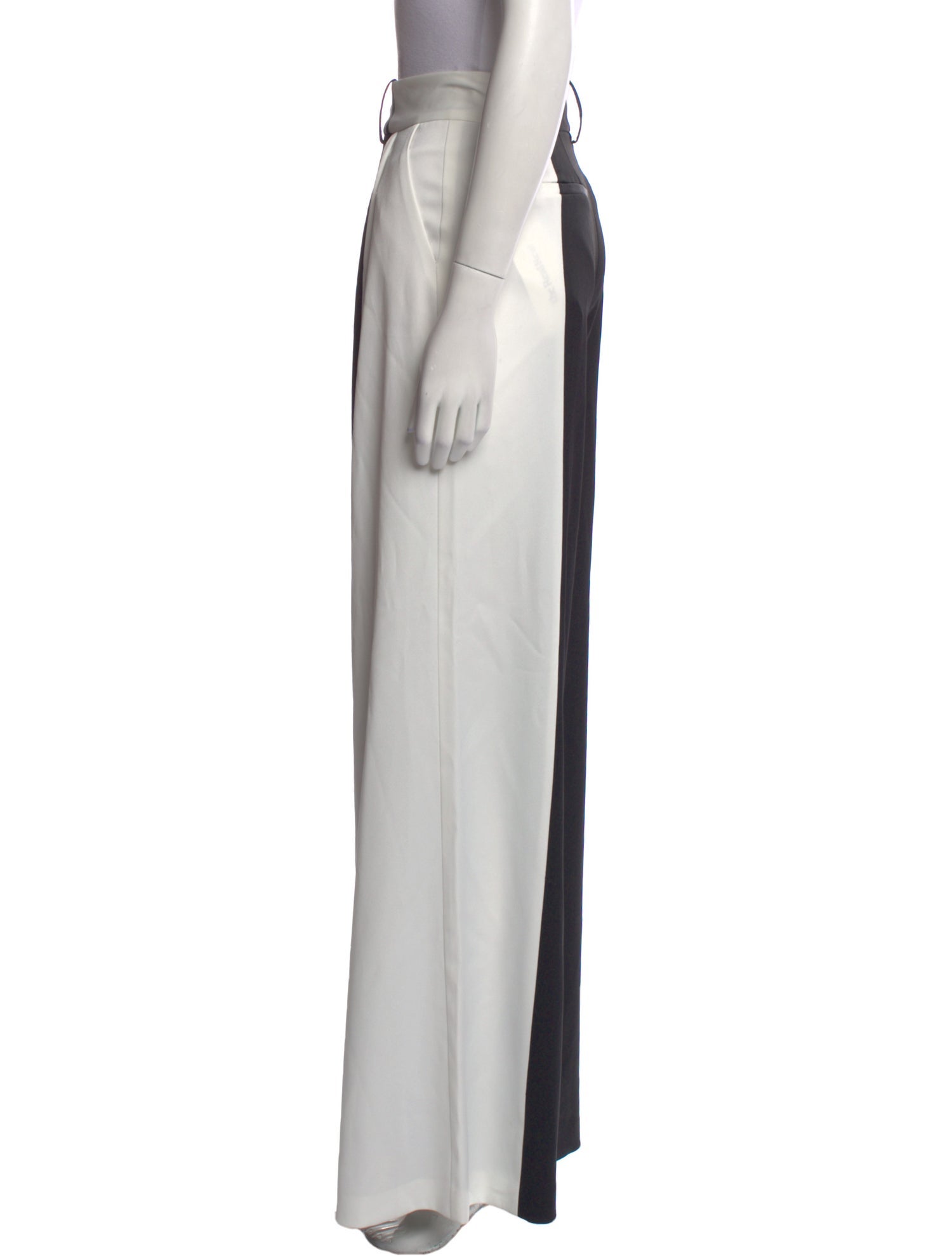 Alice + Olivia Colorblock Pattern Wide Leg Pants