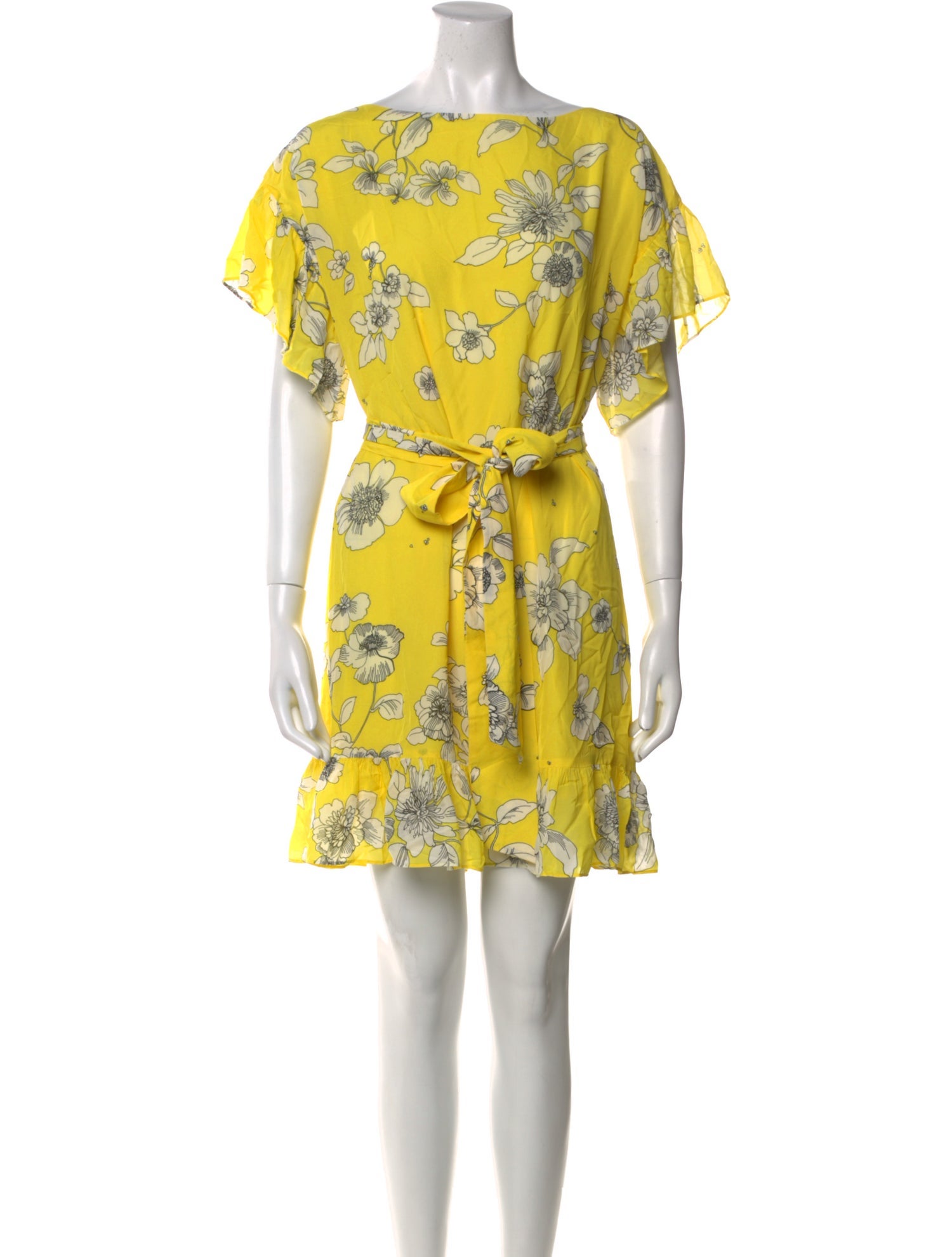 Alice + Olivia Satin Mini Dress