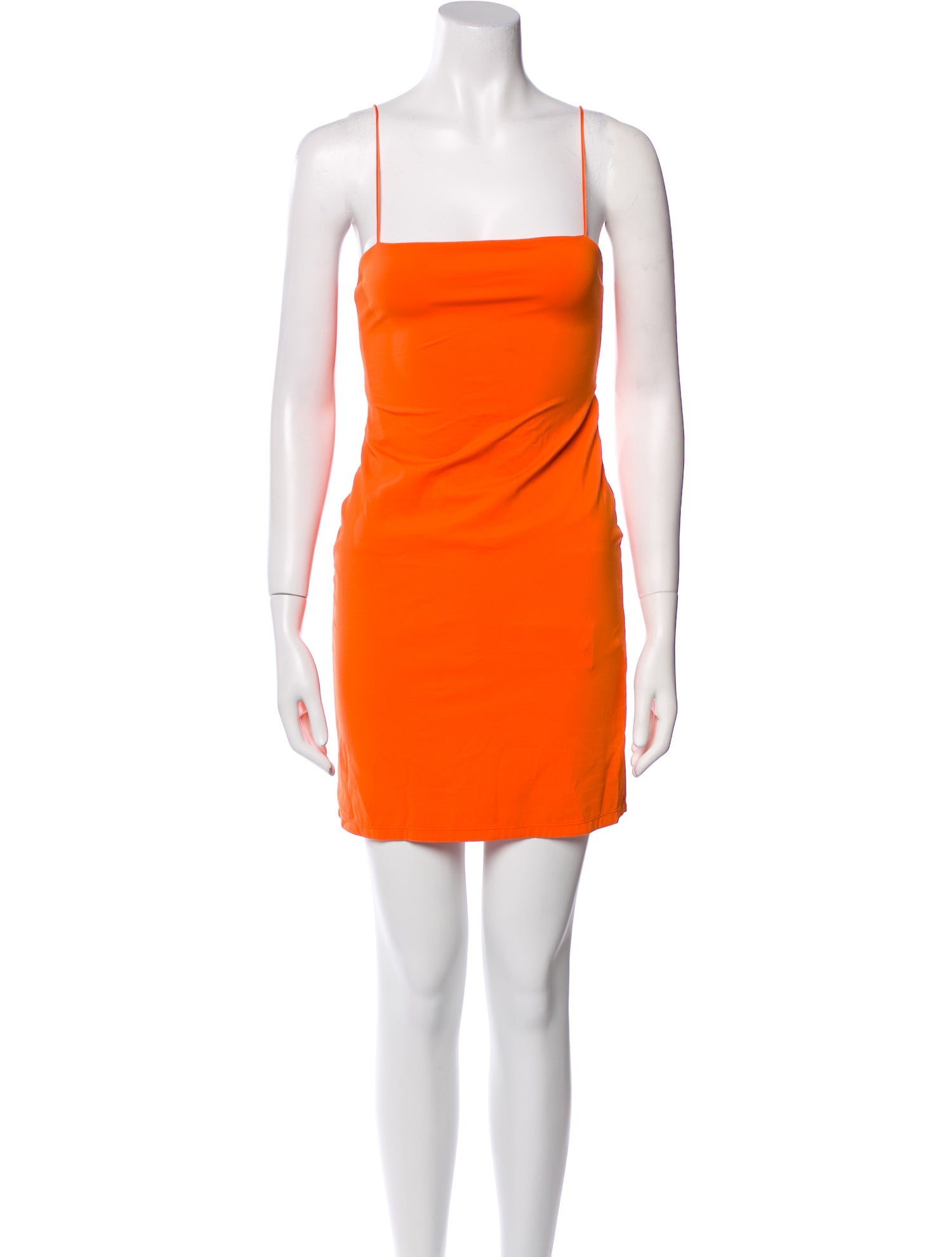 Alice + Olivia Square Neckline Mini Dress